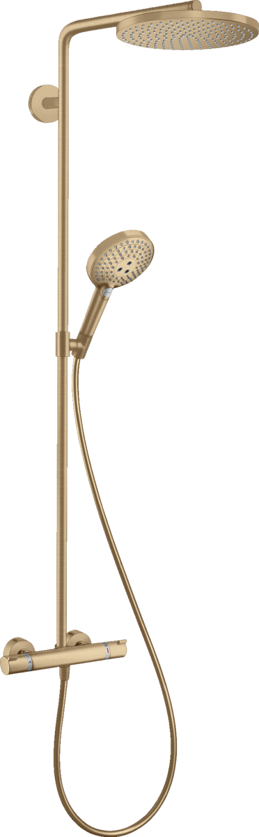 Hansgrohe Raindance Select S Duş kolonu 240 1 jet, PowderRain, termostat ile 27633140